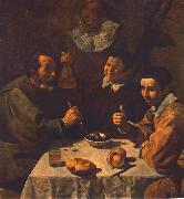 VELAZQUEZ, Diego Rodriguez de Silva y Breakfast  ar Spain oil painting reproduction